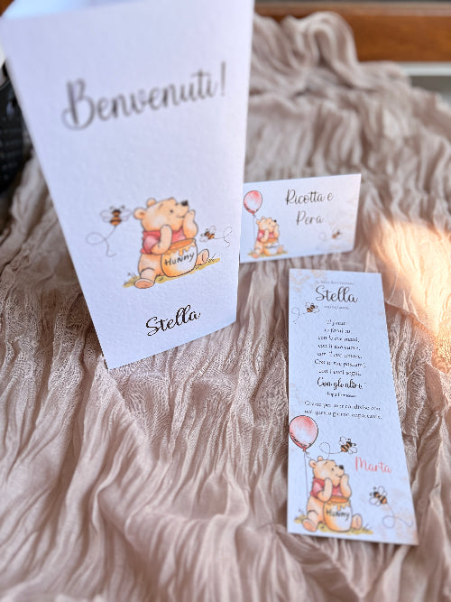 Coordinato Battesimo Bimbo – Party Kit Winnie the Pooh