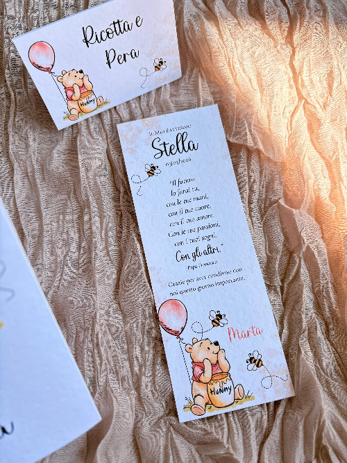 Coordinato Battesimo Bimbo – Party Kit Winnie the Pooh