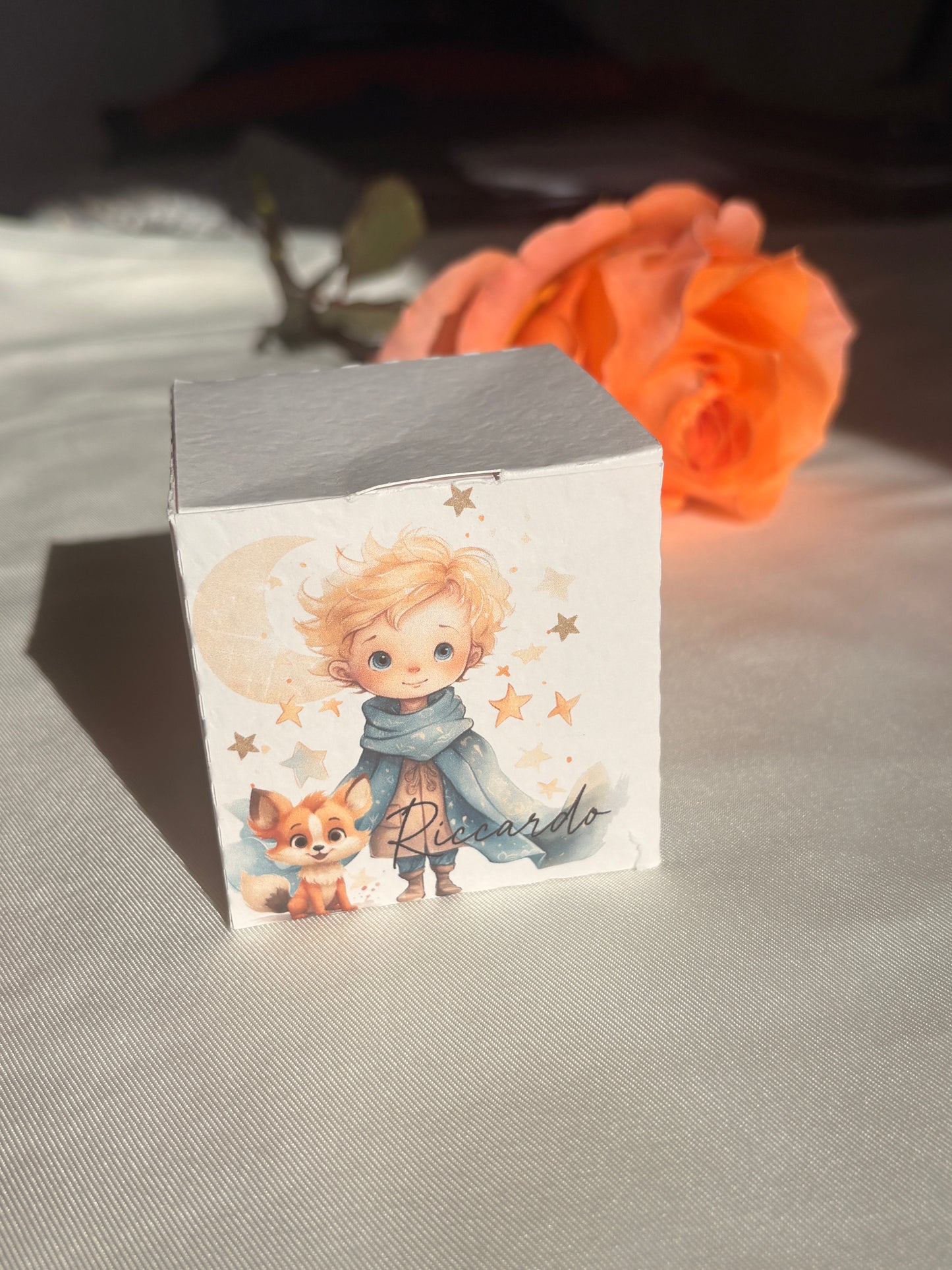 Segnalibro Battesimo Piccolo Principe | Kit Cartaceo