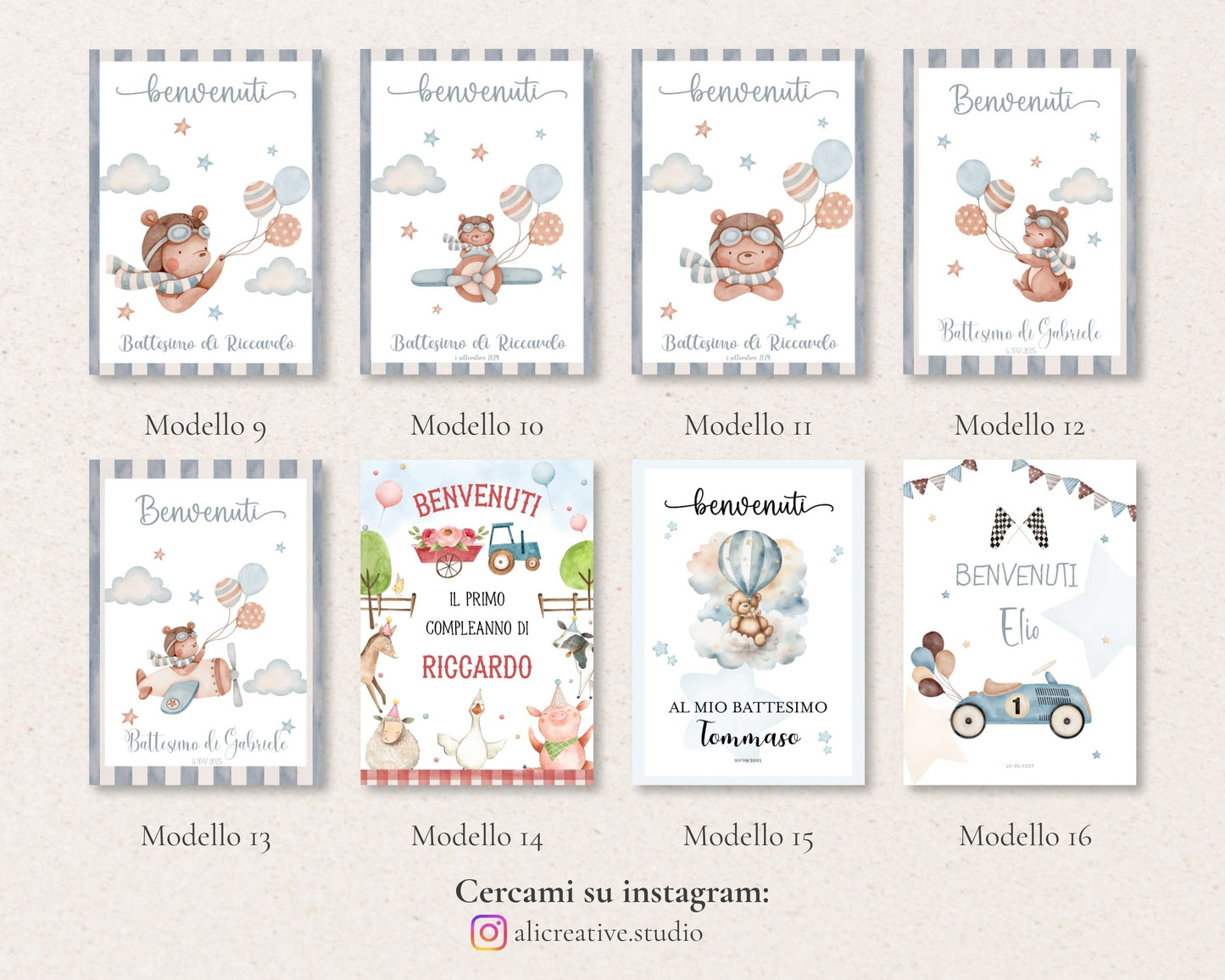 Tableu di Benvenuto Orsetto